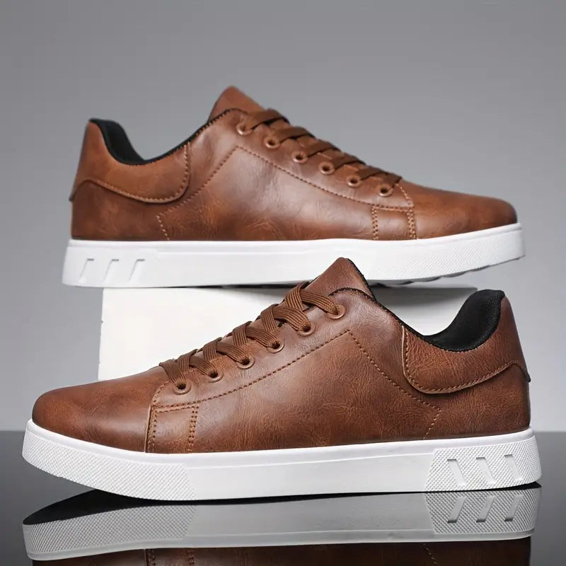 Di Lusso Leather Sneakers