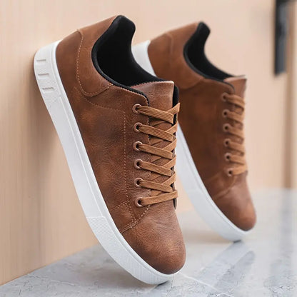 Di Lusso Leather Sneakers